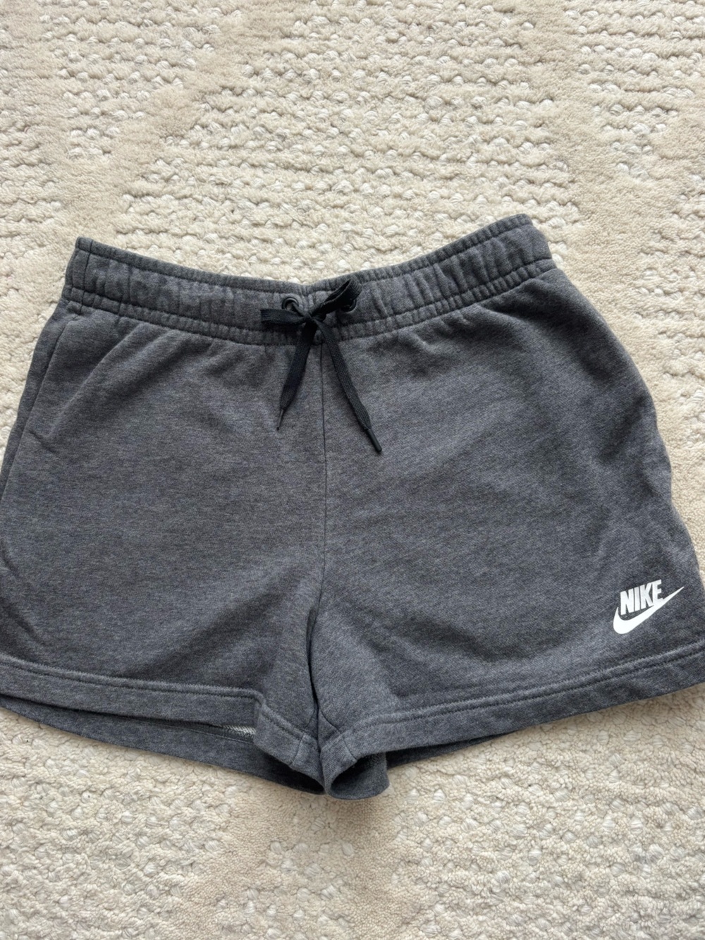Nike Gray Athletic Fleece Shorts